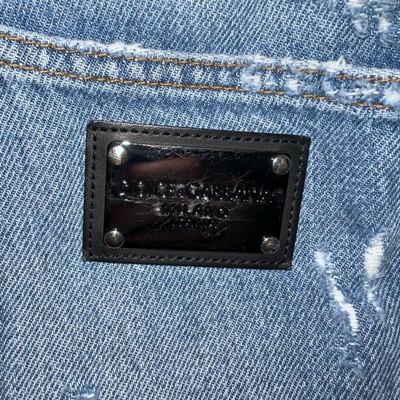 Dolce & Gabbana Distressed Jeans Model: GV1TADG8HG7S9001 - Picture 2 of 2